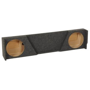 QPower Dual 12 Sub Box Chevy Silverado GMC Sierra XCab-0