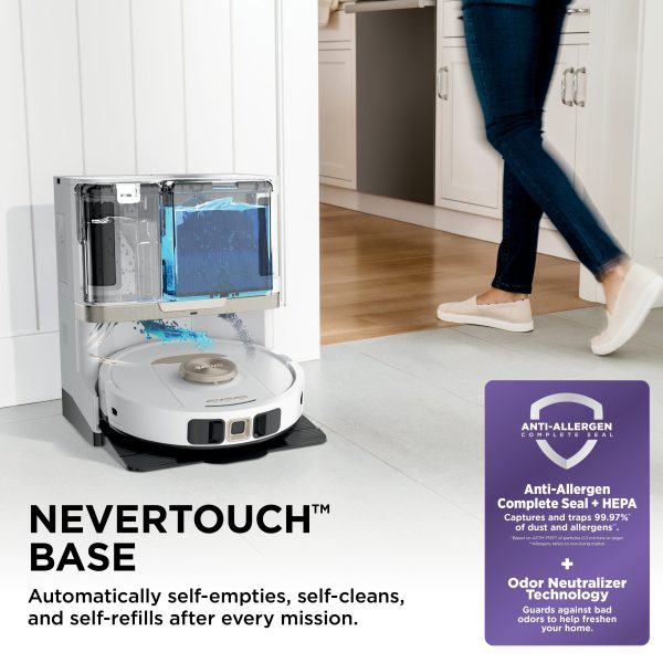 Shark Stratos Robot Vacuum Mop Self Cleaning Hands Free-4