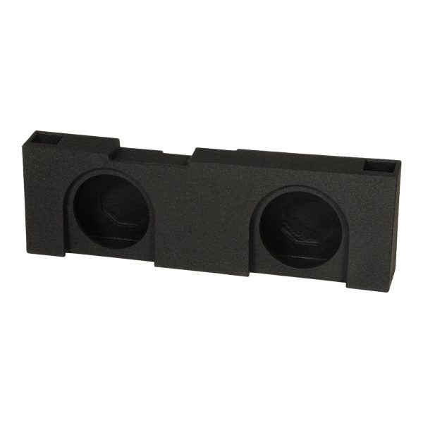 QPower Dual 12 Sub Box Chevy Silverado GMC Sierra Crew Cab-4