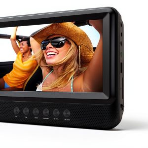 Sylvania Portable DVD Player Dual Screens Car Travel-0