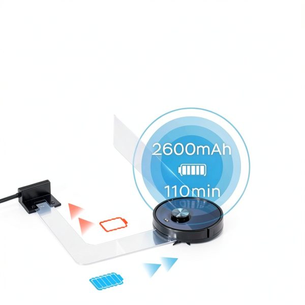Anysun L7 Robot Vacuum Mop LDS Navigation 2700Pa Suction-3