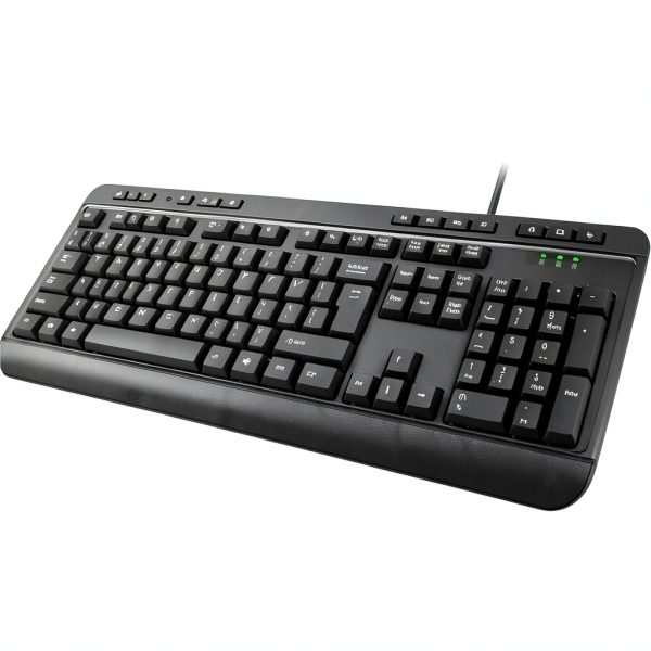 Adesso AKB-132 Multimedia Keyboard Spill-Resistant USB PS/2-3