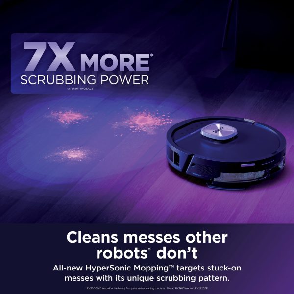 Shark UV Reveal Robot Vacuum UV Stain Detect Hypersonic-3