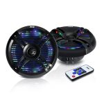Pyle 6.5 Waterproof Marine Speakers 250W Outdoor Boats-0