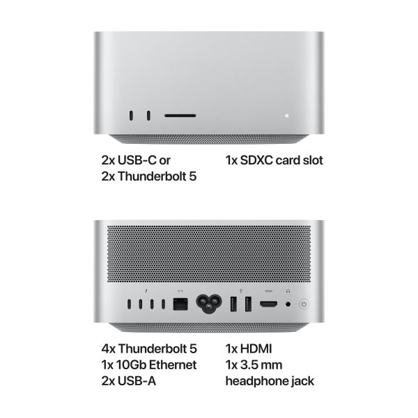 Apple Mac Studio M4 Max Desktop Computer for Professionals-4