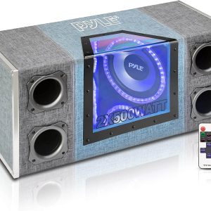 Pyle 10 Inch Subwoofer Deep Bass Bandpass Enclosure-0