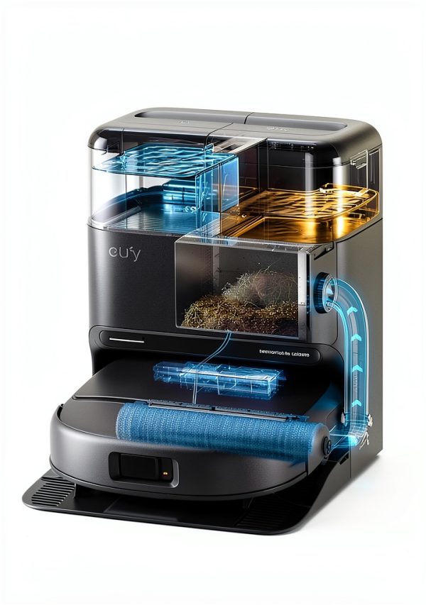 Eufy C28 Robot Vacuum Mop Self Cleaning 15000 Pa Suction-5