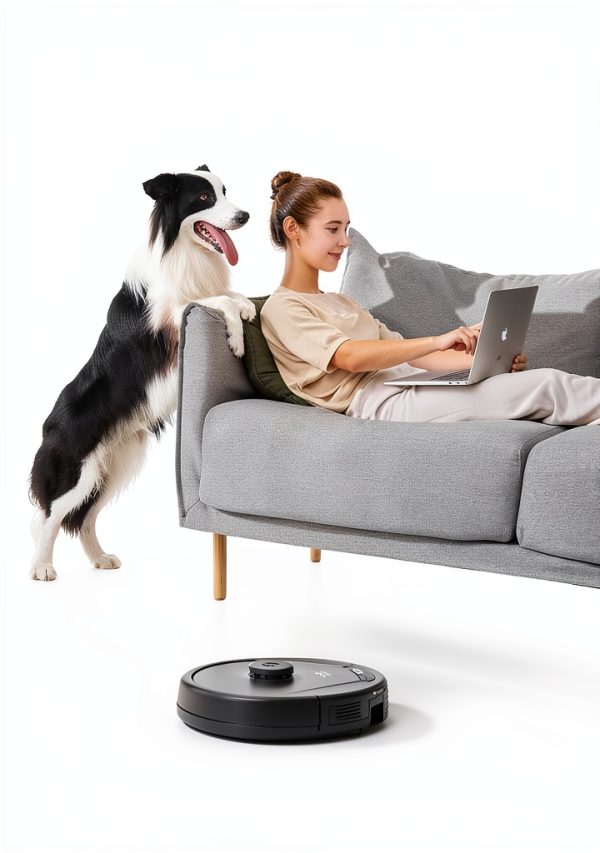 Eufy L60 Robot Vacuum Self Empty Station Hair Detangling-4