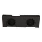 QPower Dual 12 Sub Box Chevy Silverado GMC Sierra Crew Cab-0