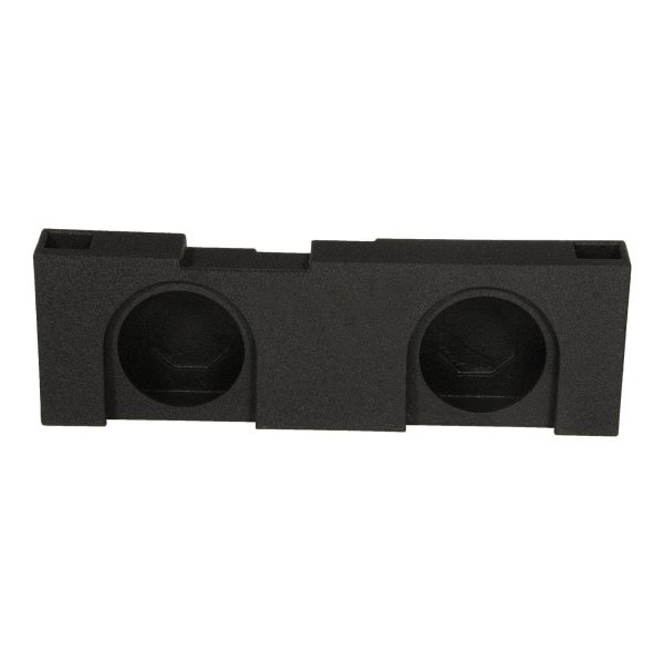 QPower Dual 12 Sub Box Chevy Silverado GMC Sierra Crew Cab-0