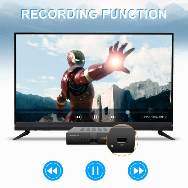 Mediasonic ATSC Digital TV Converter Box 1080P Recording-5