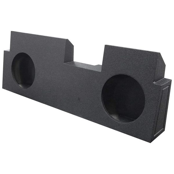 QPower Dual 10 Subwoofer Enclosure Jeep Gladiator Underseat-0