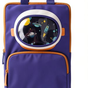 Kids Carrying Case Spaceman Tablet Storage Travel School-0