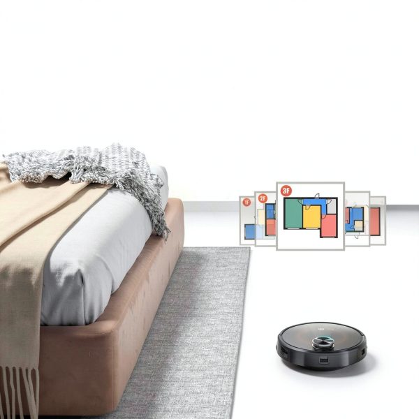Anysun L8 Robot Vacuum Mop LiDAR Navigation Pet Hair-9
