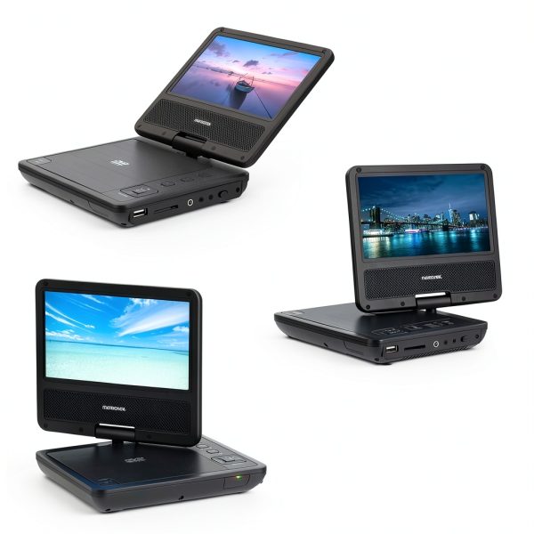 MX-SDV07 Portable DVD Player Swivel Screen Travel-4