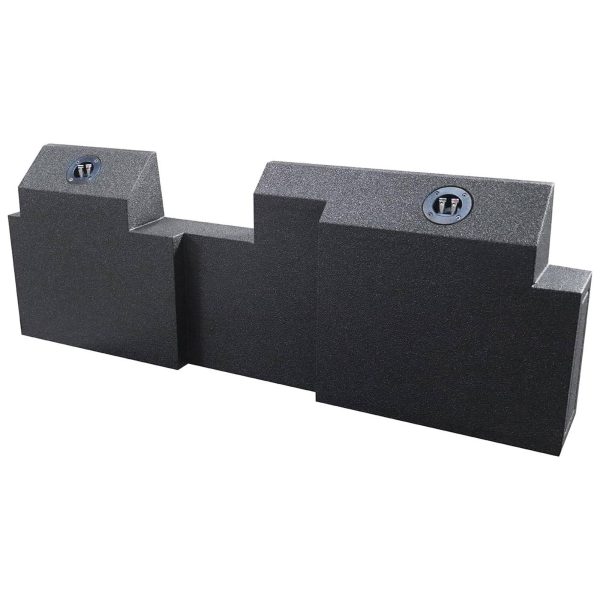 QPower Dual 10 Subwoofer Enclosure Jeep Gladiator Underseat-2