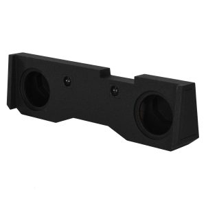 QPower Dual 10 Sub Box Chevy Silverado GMC Sierra Crew Cab-0