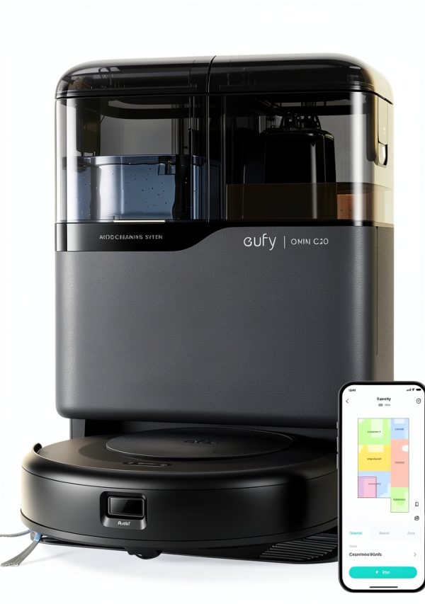 eufy Omni C20 Robot Vacuum All in One Station Auto Mop-0