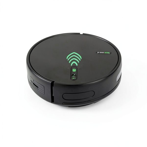 SereneLife Robot Vacuum Mop Combo Smart App Control Black-2