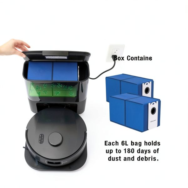 bObsweep UltraVision Pet Robot Vacuum Mop Self Empty 180 Day-4