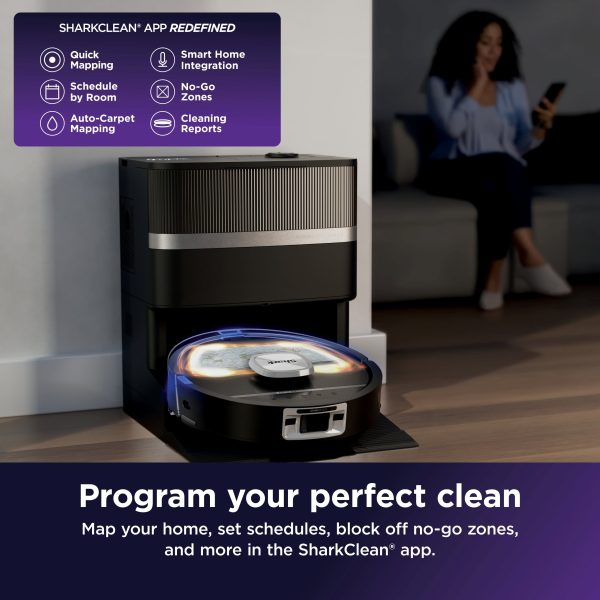 Shark UV Reveal Robot Vacuum UV Stain Detect Hypersonic-9