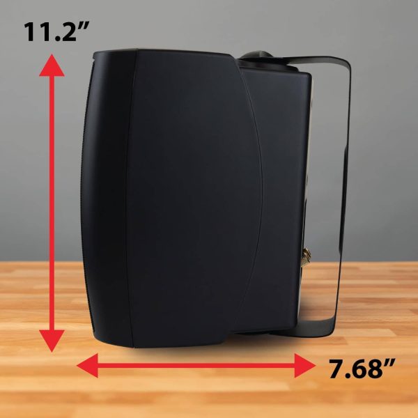Dual LU63PB 6.5 Inch 3 Way Outdoor Indoor Speakers-4