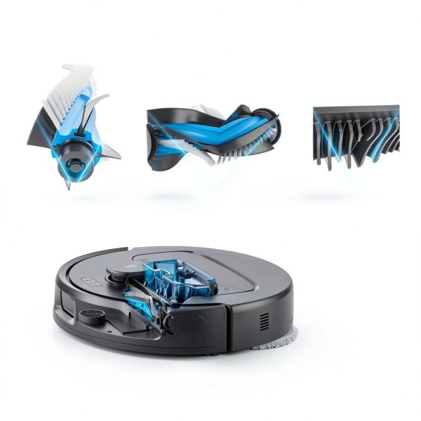ECOVACS N30 PRO OMNI Robot Vacuum Mop Auto Cleaning Station-10