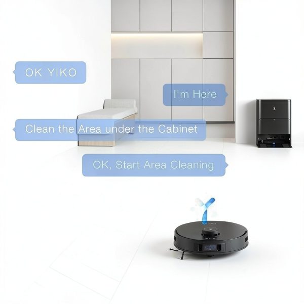 ECOVACS T30S PRO Robot Vacuum Mop Auto Cleaning Station-11
