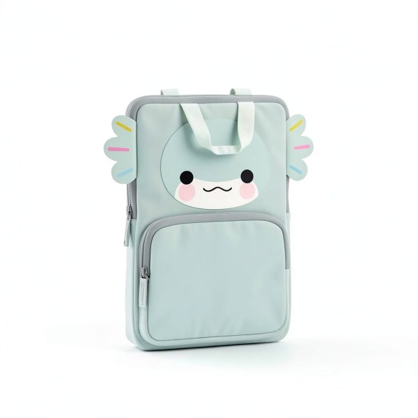 Axolotl Kids Tablet Case Durable Polyester Travel Storage-1