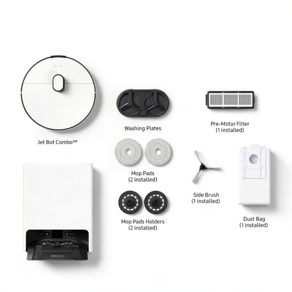 Samsung Bespoke Jet Bot Combo Robot Vacuum Mop Auto Steam-3
