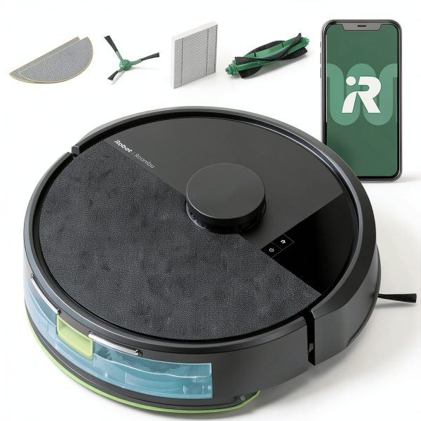 iRobot Roomba 105 Combo Vacuum Mop LiDAR Smart Mapping-0