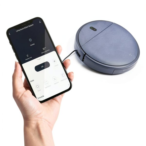HOM Smart Robot Vacuum Cleaner Mop WiFi App Control Multiple-2