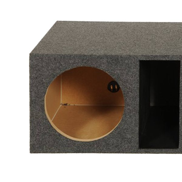 Q Power Dual 12 Vented Subwoofer Box Heavy Duty Bass-3
