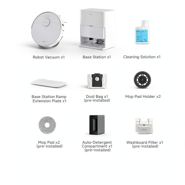 MOVA P50 Pro Ultra Robot Vacuum Mop 19000Pa Suction Auto-8