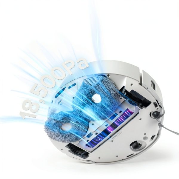 Roborock Qrevo Curv 5A1 Robot Vacuum Mop Pet Hair Friendly-3