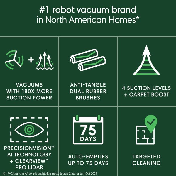iRobot Roomba 705 Vacuum Self Emptying LiDAR AI Cleaning-1