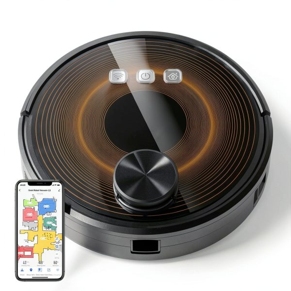 Anysun L8 Robot Vacuum Mop LiDAR Navigation Pet Hair-0