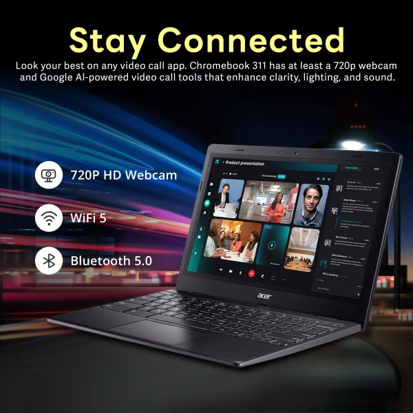 Acer Chromebook 311 Laptop Intel Celeron HD Display-3