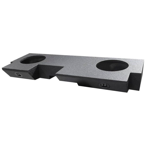 QPower Dual 10 Subwoofer Enclosure Jeep Gladiator Underseat-4