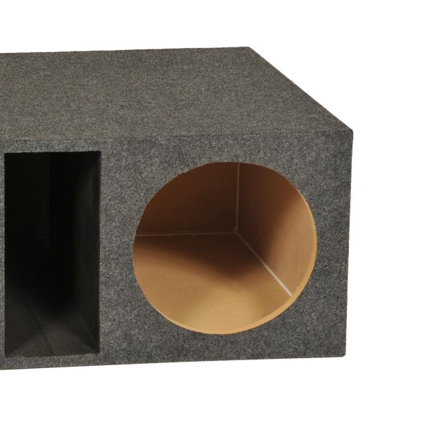 Q Power Dual 12 Vented Subwoofer Box Heavy Duty Bass-2