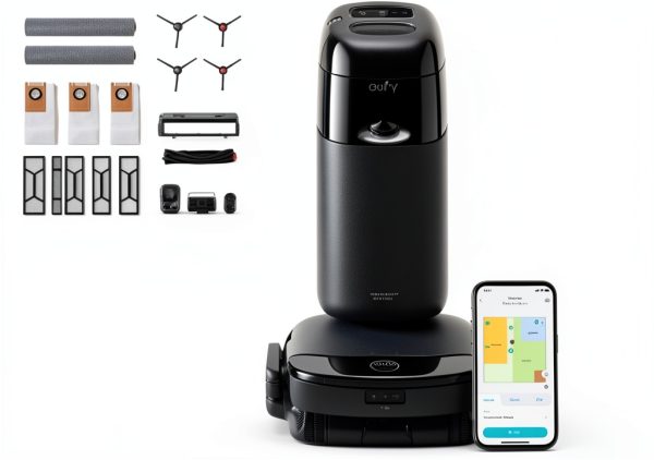 eufy S1 Robot Vacuum Mop HydroJet System 8000 Pa Suction-0