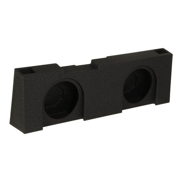 QPower Dual 12 Sub Box Chevy Silverado GMC Sierra Crew Cab-2