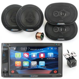 Blaupunkt Miami 620 6.2 Touchscreen BT DVD CD Radio Speakers-0