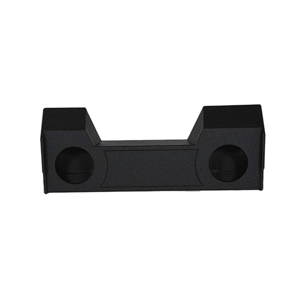 QPower Dual 10 Subwoofer Enclosure Dodge Ram Underseat-0