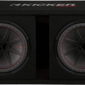 KICKER CompR Dual 12 Subwoofers Enclosure Car Audio-0