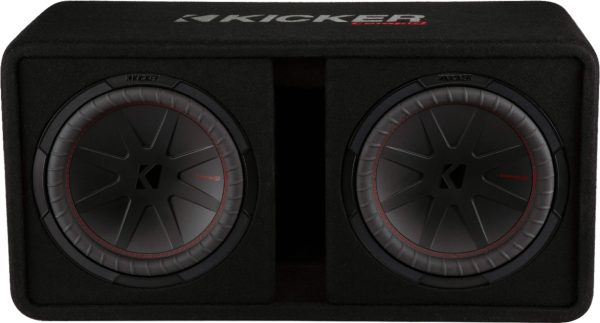 KICKER CompR Dual 12 Subwoofers Enclosure Car Audio-0