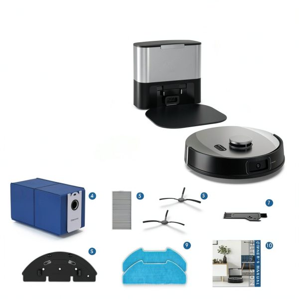 bObsweep UltraVision Self Empty Robot Vacuum Mop Pet-11