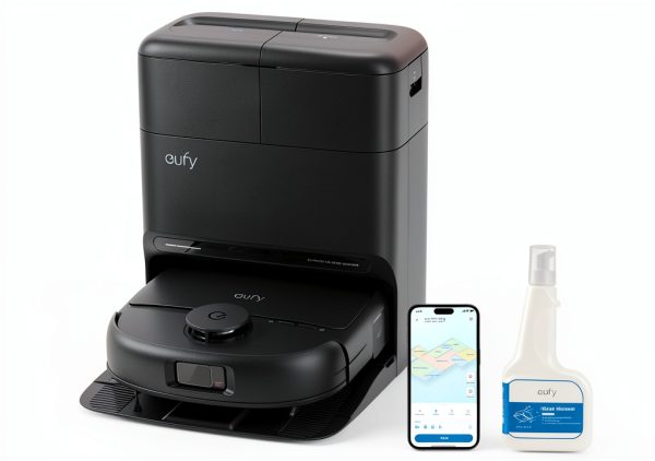 Eufy C28 Robot Vacuum Mop Self Cleaning 15000 Pa Suction-0