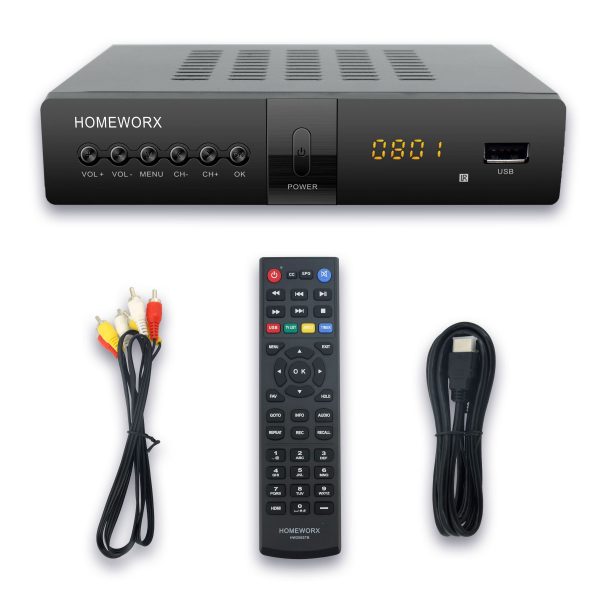Mediasonic ATSC Digital TV Converter Box 1080P Recording-1